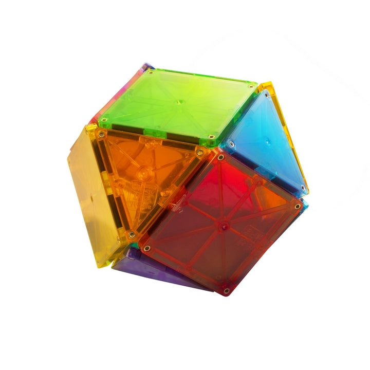 Clear Colors 32 Piece Magna-Tiles Set